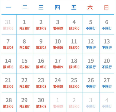 石家庄限号2022最新限号11月 石家庄限号2022最新限号11月