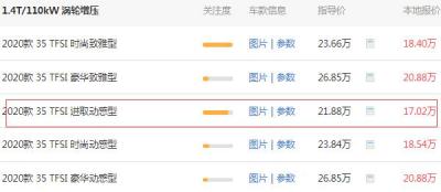 奥迪q2l多少钱新车报价 奥迪q2l最低19.34万元