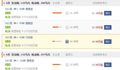 比亚迪秦plus新能源2022款价格 比亚迪秦plus新能源没有2022款